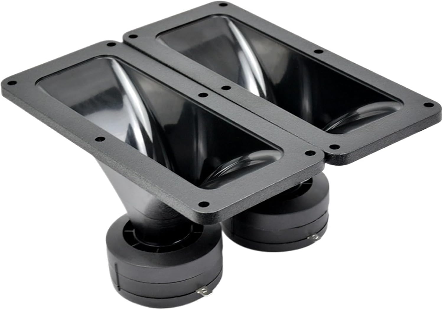 2Pcs Tweeters 187 * 80MM Piezoelectric Tweeter Loudspeaker 150W Ceramic Buzzer Treble Square Audio Speaker