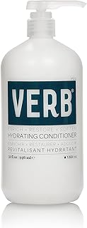 Verb Hydrating Conditioner – Vegan Detangling and Softening Hair Conditioner – Vegan, Sulfate Free, Paraben Free & Gluten Free Deep Conditioner – Restorative Moisturizing Conditioner for All Hair Types
