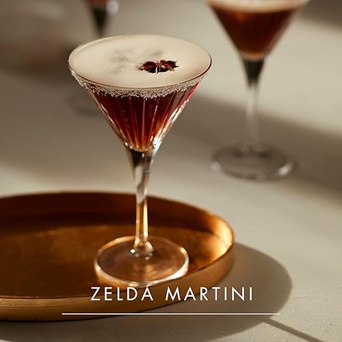 Miniatura 4 de Juego de vasos de Martini para cóctel, juego de cristalería de alta calidad, para bar Martini, Cosmopolitan, Gimlet, vodka, ginebra y cócteles,