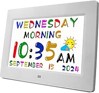 MASSII Talking Teaching Clock for Kids