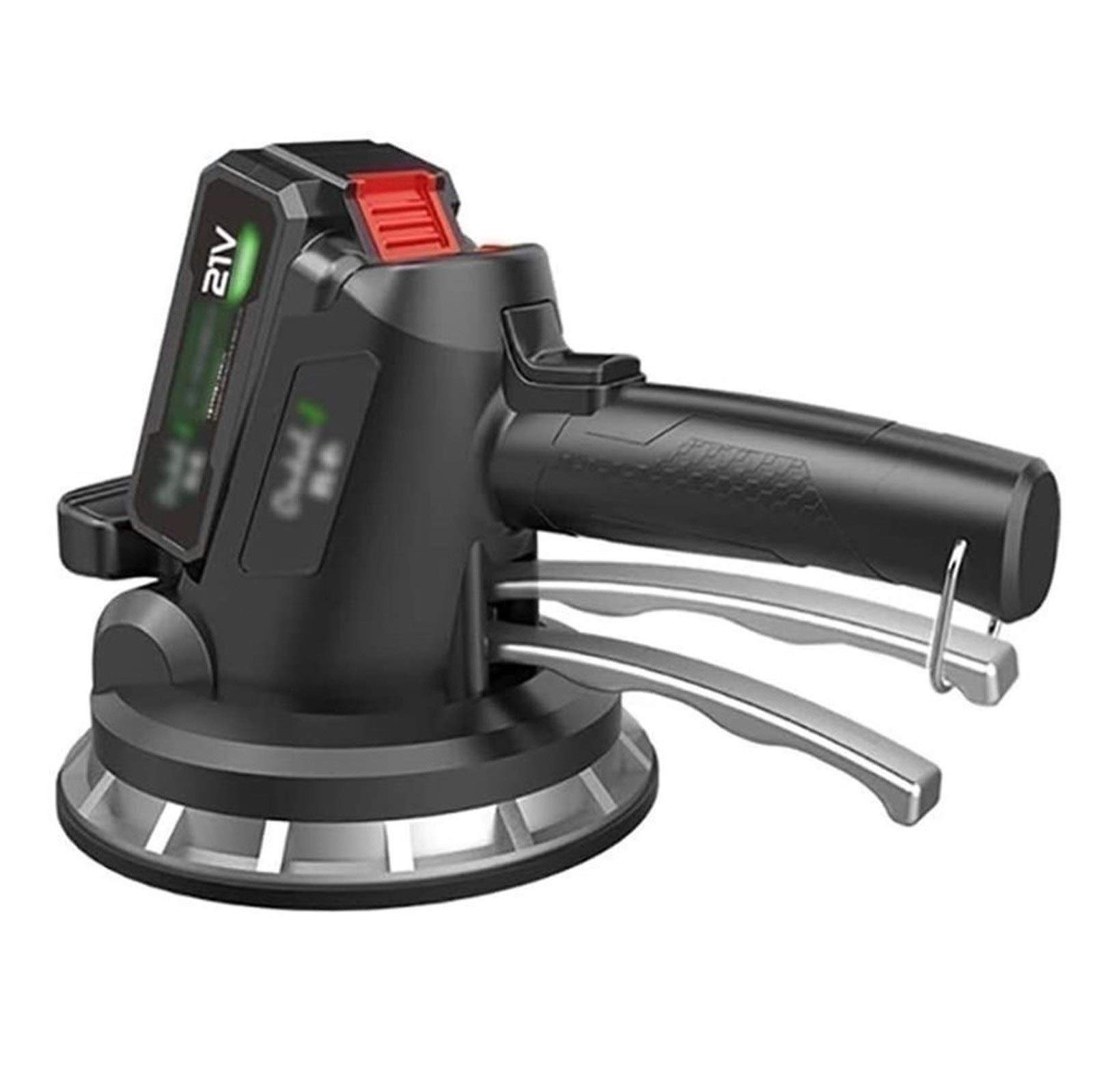 Máquina Vibratoria Inteligente 21V, Alicatador - para Alicatado, Enderezadora de Techos para Colocación de Azulejos y Aceras, Carga Máxima 320 Kg (Size : Two Lithium Batteries)