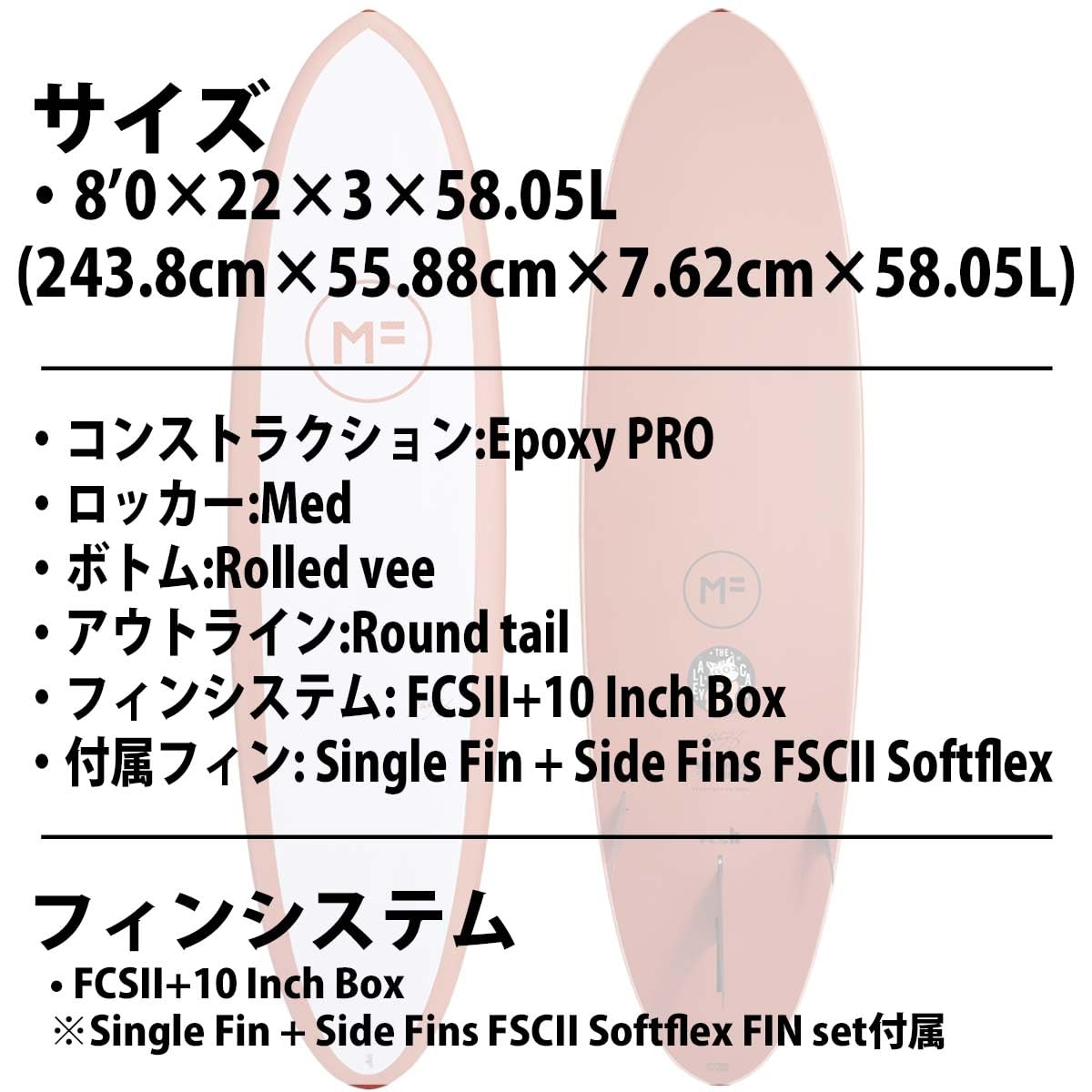 Amazon | 25 ミックファニングソフトボード ALLEY CAT EPOXYPRO アリー