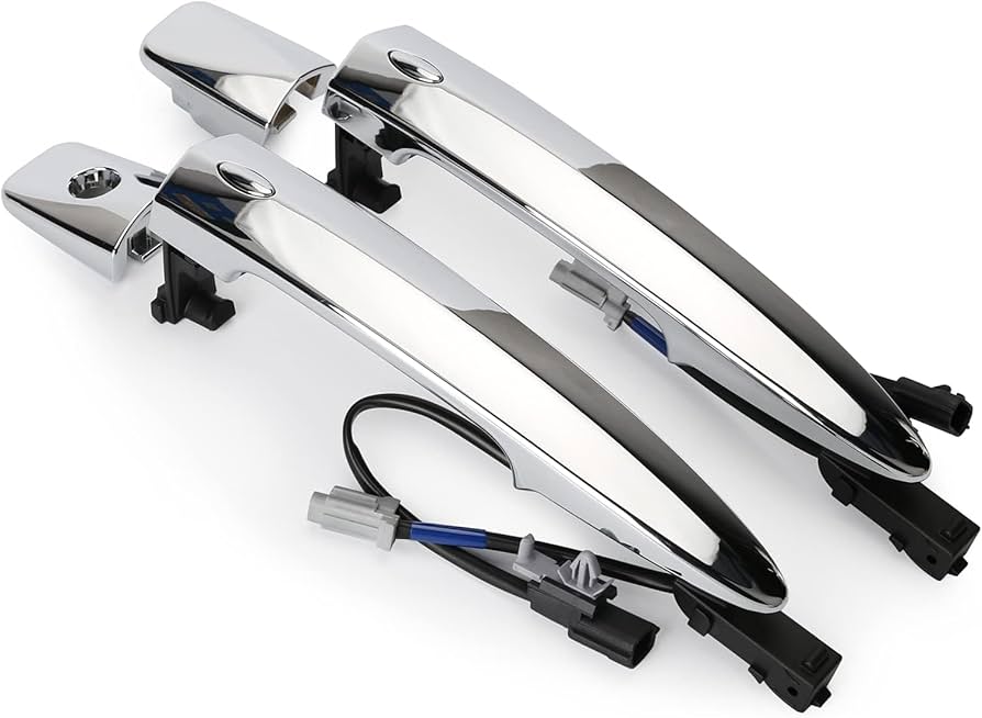 Amazon.com: Jepacr 806409N00A Exterior Outer Chrome Door Handle