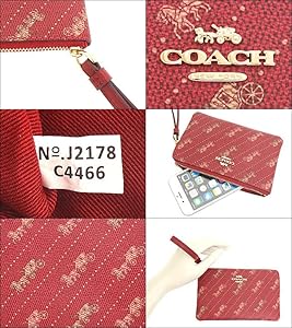 Amazon | [コーチ] COACH 小物(ポーチ) FC4466 C4466 1941レッド
