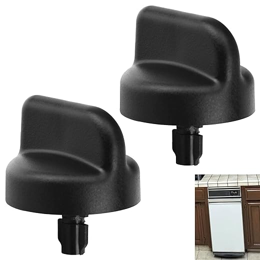 2 Pack WP9871800 9871800 Trash Compactor Knob Rotary Switch - Replaces WP9871800 9871800 9871364 9871365 9871127 905098 9871093 AH405411, Also Compatible with Whirlpool Model
