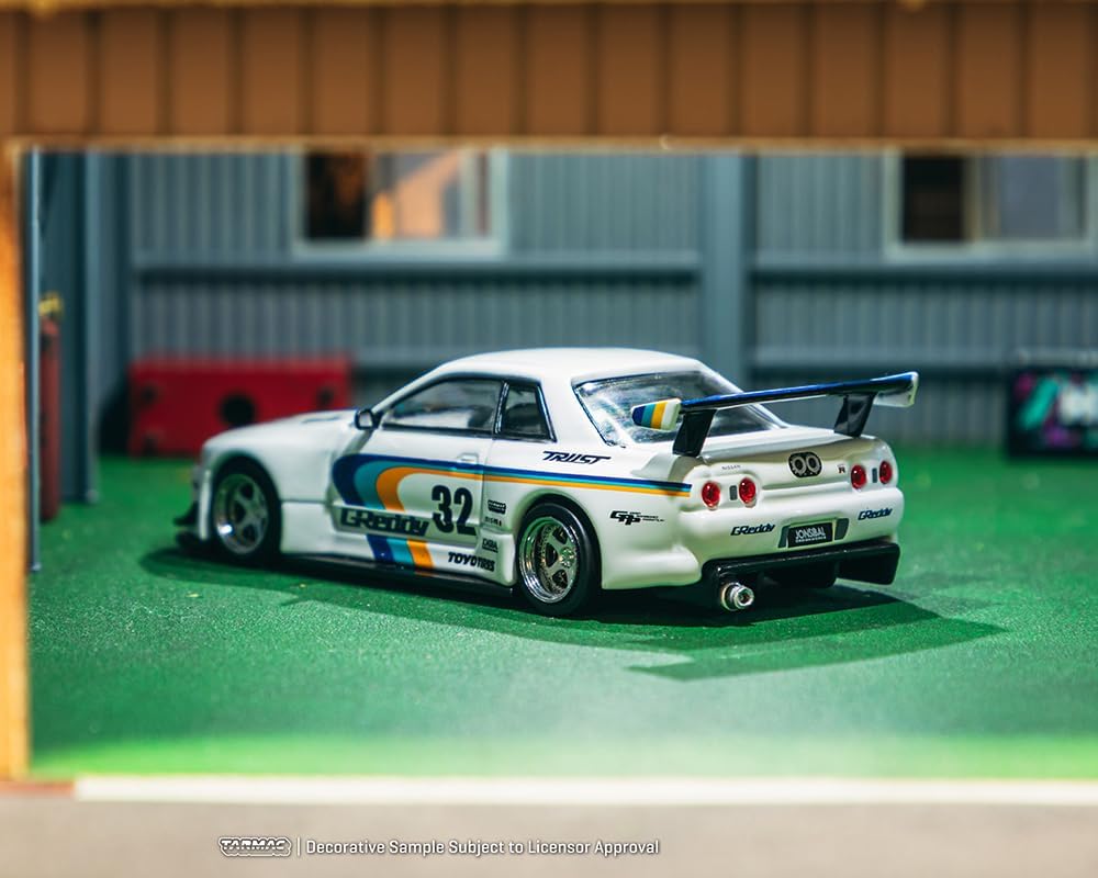 Diecast Model Car Compatible with Tarmac Works 1:64 Nissan Skyline