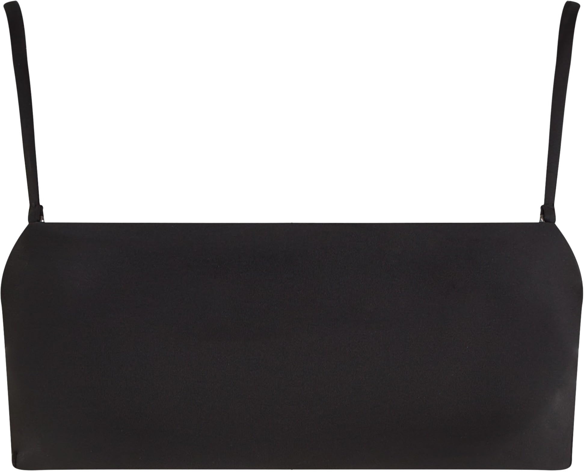 Calvin Klein Top Bikini Tipo Bandeau Mujer con Relleno extraíble