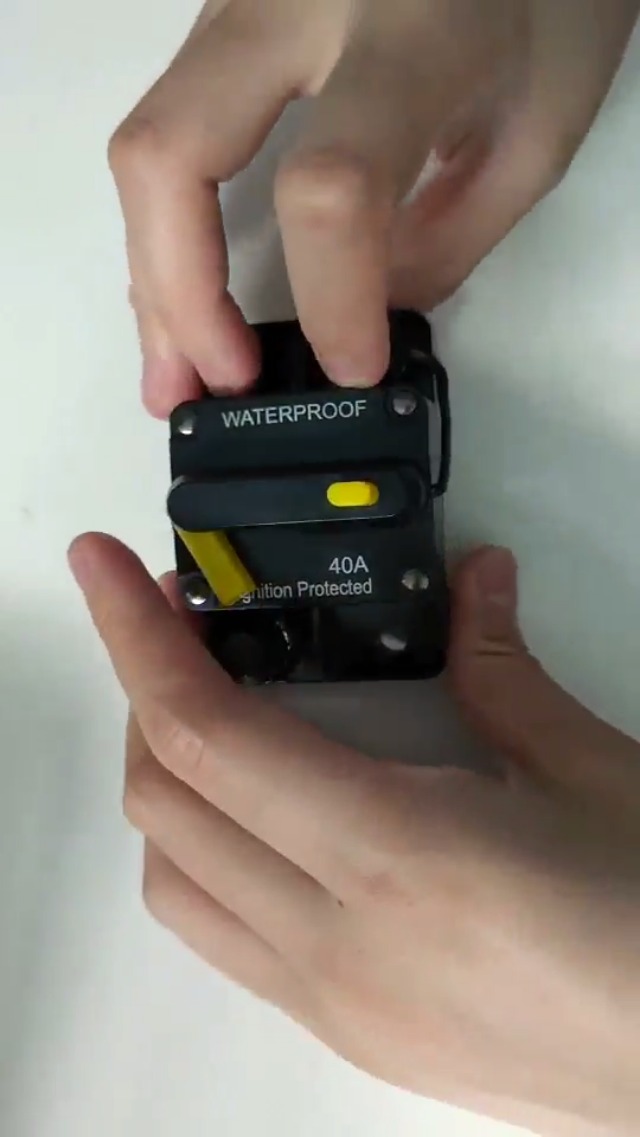 Interruttore Automatico Auto 30A-300A - Protettione Circuito 12V-48V DC - Impermeabile Con Reset Manuale - Foto 14