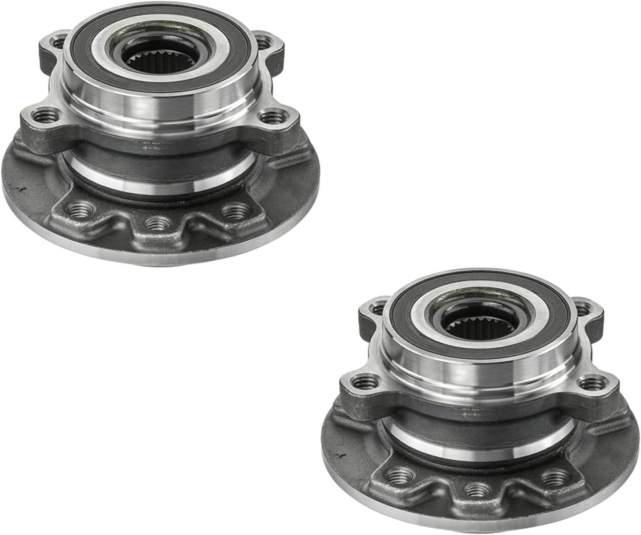 Pair 2 Front Wheel Bearing and Hub Assemblies for 2015-2020 Jeep Renegade Fiat 500X