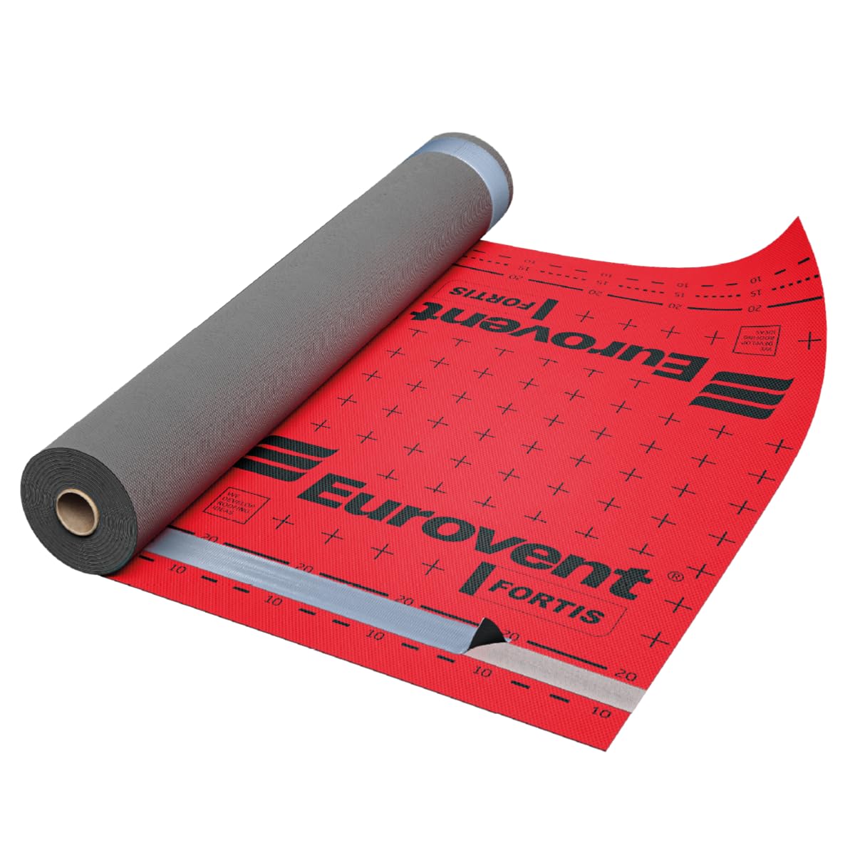 KAUFDACH® FORTIS Unterspannbahn 1,5 m x 50 m (75 m²) Dreilagige Premium-Dachmembran 190 g/m² SYSTEM SK2
