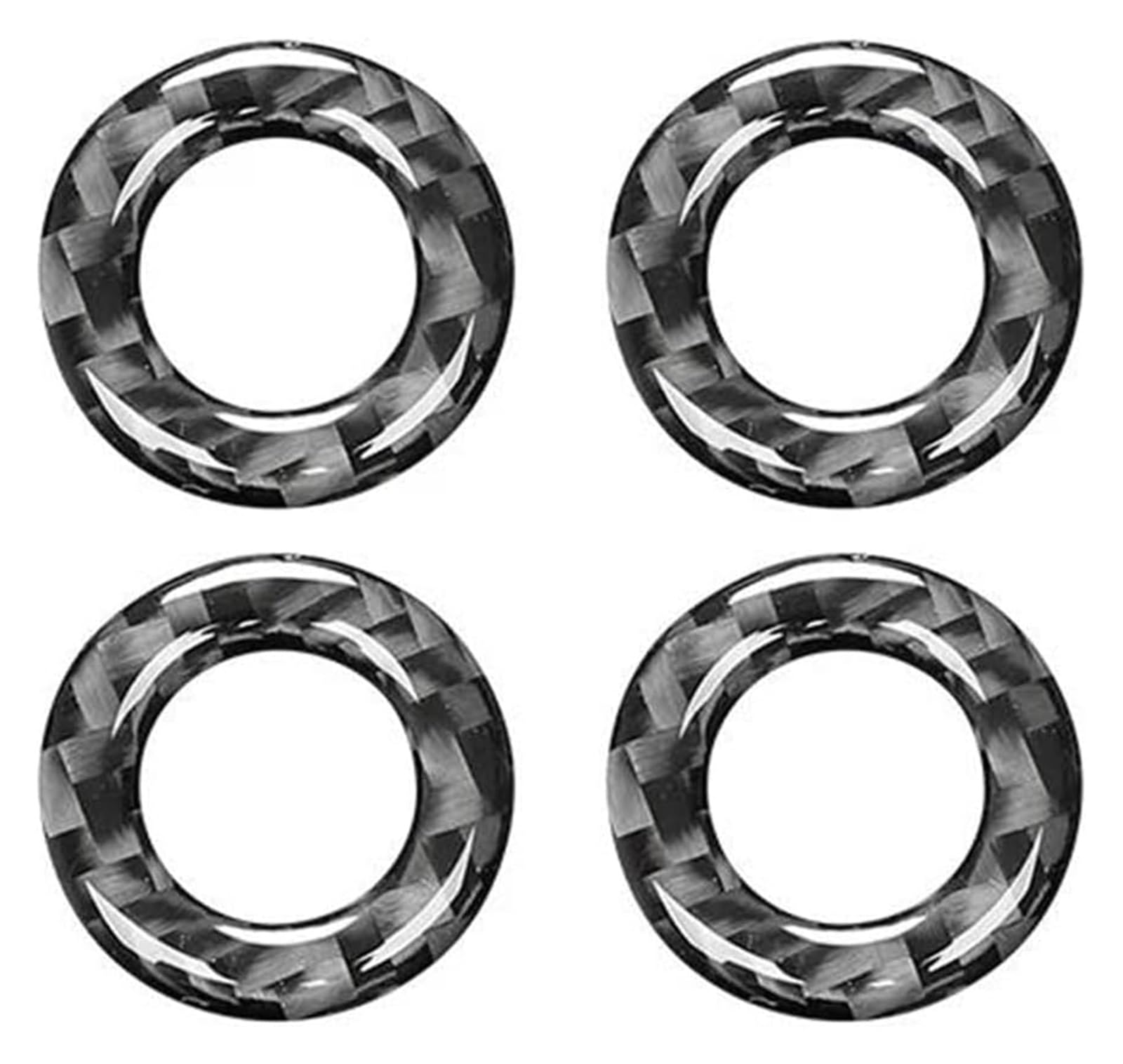 Decoration Interior Trim for Benz for C GLC for Class W205 C180 C200 C300 Door Lock Decorative Ring Trim Cover Sticker