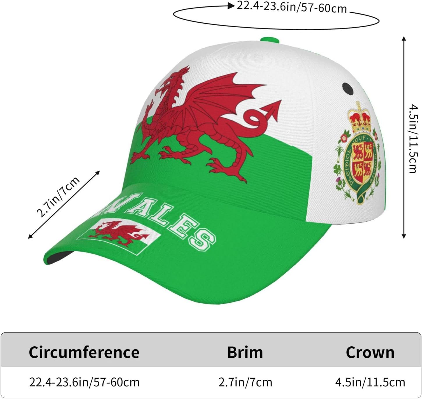 National Flags Baseball Cap for Men Women, Fashion Adjustable Sun Protection Visor Caps Trucker Hat Patriotic Caps - Image 4