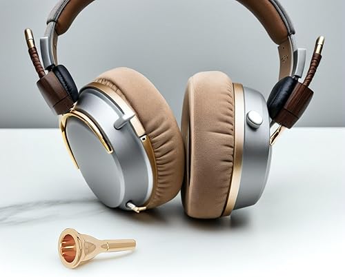 Miniatura 6 de Boquilla de trombón: Boquilla de tuba de latón dorado - Reemplazo de accesorios de instrumento de boca de tuba para estudiantes y profesionales