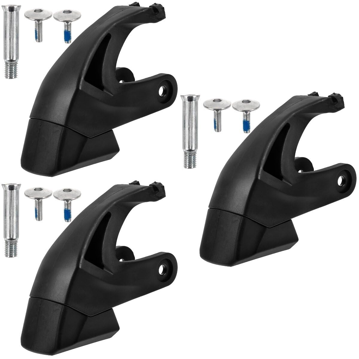 POPETPOP Inline Skates Replacement Brake - 2 Sets Inline Skate Brake Stopper Universal Inline Brake for Skate Stopper Skating Replacement Accessories