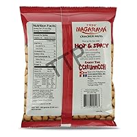 Vista 4 de Nagaraya Cracker Nuts Hot n Spicy Paquetes de 5.64 onzas, paquete de 6