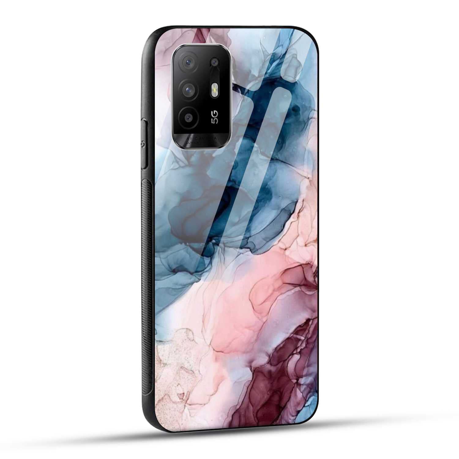 NDCOM Oppo F19 Pro Plus Back Cover | Premium Oppo F19 Pro Plus 5G Back Cover | Elegant Oppo F19 Pro Plus Cover for Enhanced Protection and Style | Marble Color Printed Glass Case (B0B1QPF91T) Amazon Price History, Amazon Price Tracker