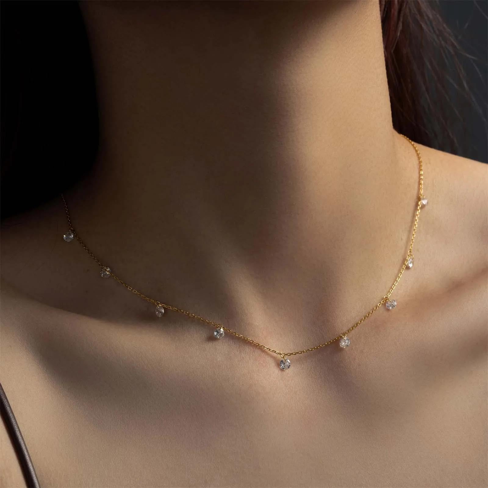 Halskette Ketten Schmuck Herren Frauen Anhänger Necklacelange Kette Halskette Frauen Hochzeit