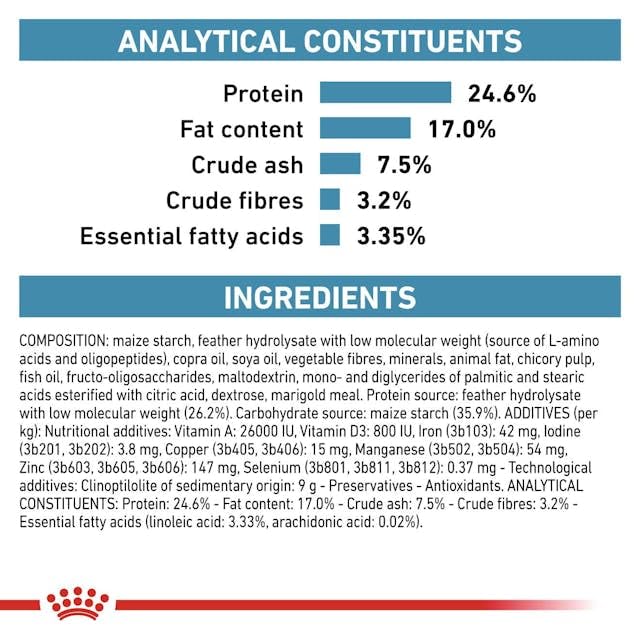 Royal Canin Veterinary Anallergenic für Katzen | 4 kg | Trockennahrung | Diät-Alleinfuttermittel für ausgewachsene Katzen | Stark hydrolysiertes Protein