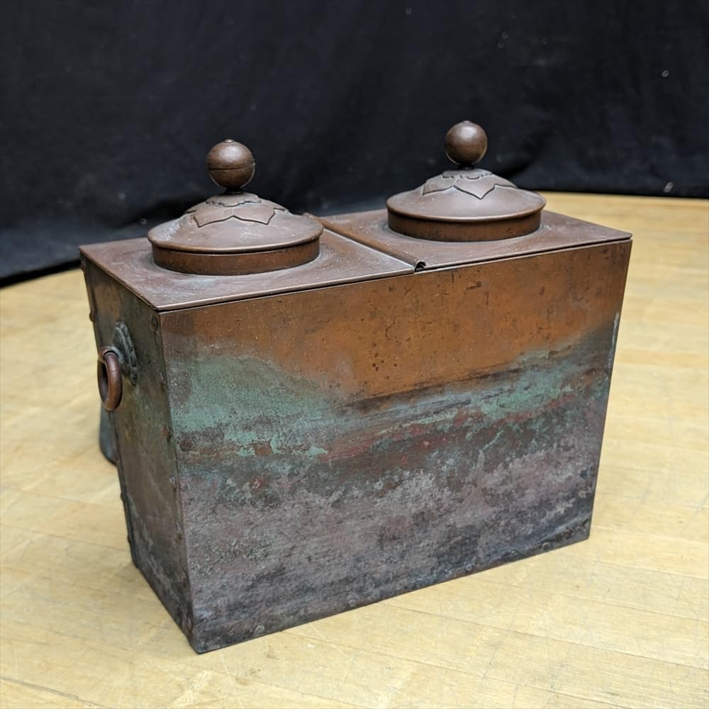 【美品】銅製/銅器 燗銅壺/野銅壺 蛇口付き 酒燗器 火鉢道具 雑貨コレクション 美品】銅製/銅器 燗銅壺/野銅壺 蛇口付き 酒燗器 火鉢
