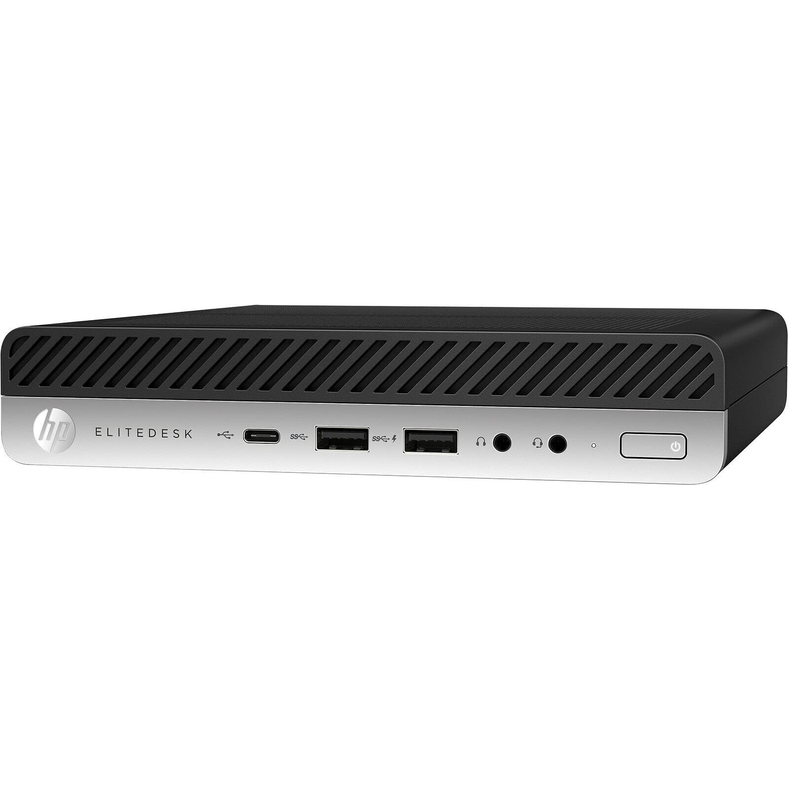 HP PC Computer Desktop EliteDesk 800 G3 Mini, Processore Core i5-6400T, Memoria Ram 8GB SSD, Disco 240GB, Windows 11 Pro (Ricondizionato)