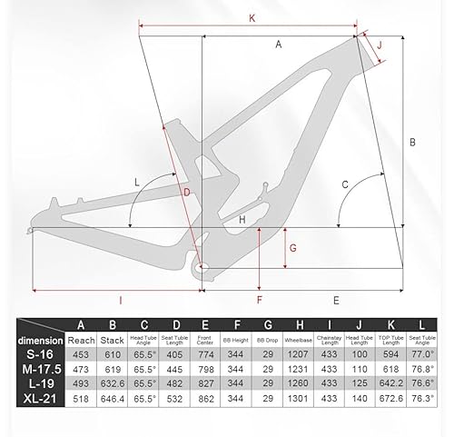 Haideli Tideace Upgrade 29Er T1000 Carbon Fiber Fs831 Am All Mountain Mtb Suspension Boost Frame 29 Xs/S/M/L 148X12 Boost 160Mm Travel (Other Whole Color, Xl Size) #TOP6