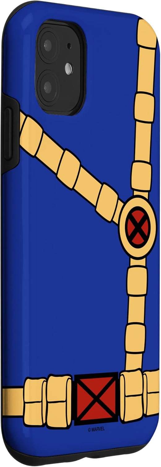 Marvel X-Men Cyclops Scott Summers Uniform Case for iPhone 11