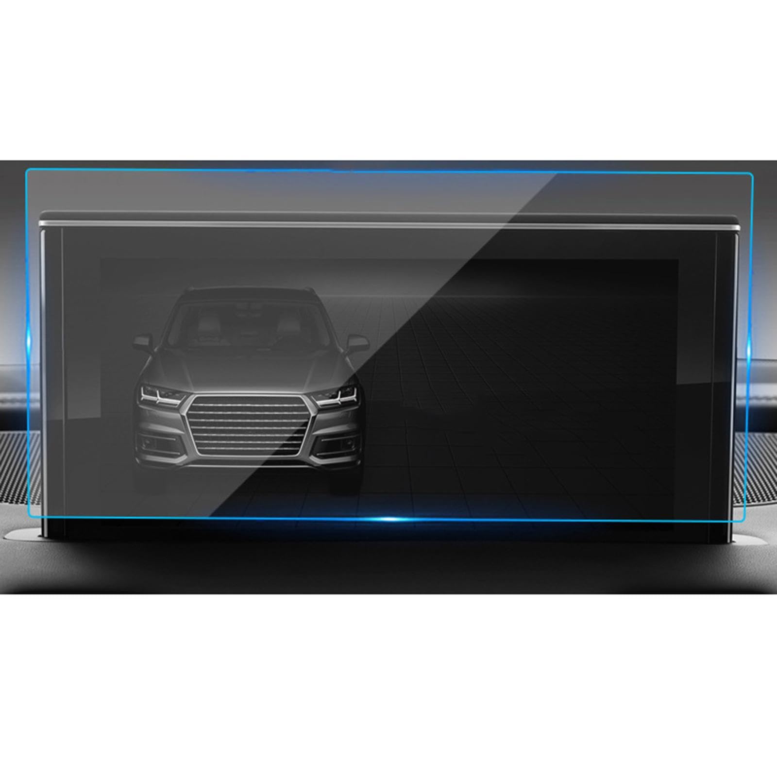 Verre trempé Audi Q7 2016-2019 protection écran haute résistance
