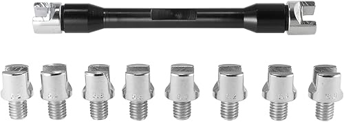 Miniatura 6 de Motoforti 5.0-6.8 Llave universal de radios de rueda de motocicleta CNC Kit de herramientas de reparación