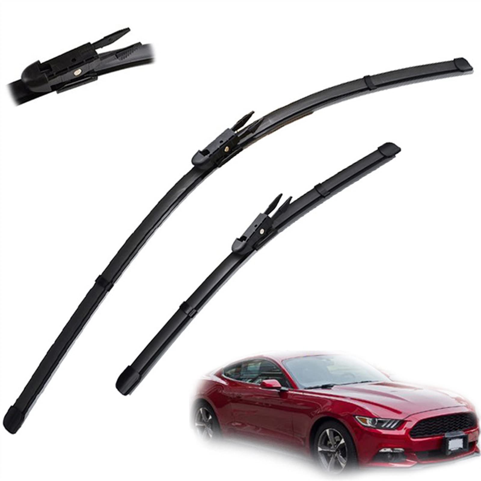 Essuie-Glace Avant 22 "20" pour Ford Mustang 2009 à 2019
