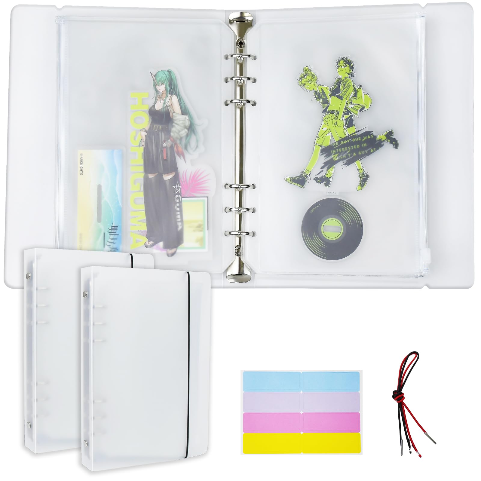 Amazon | さえだ アクスタ 収納 ファイル 2冊セット アクリルスタンド