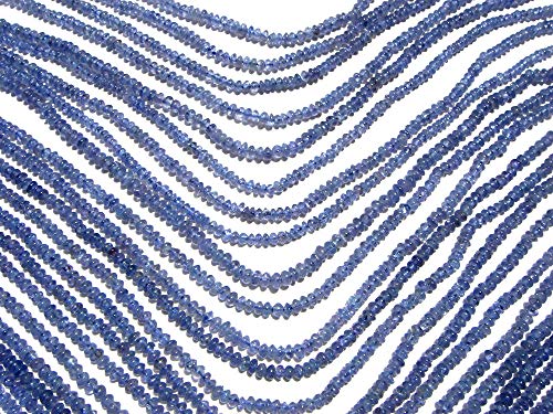 Perles de tanzanite pour collier et création bijoux en brin lâche - 5
