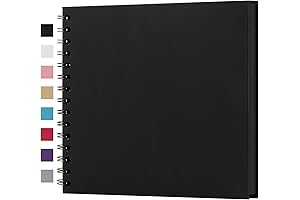 Potricher Photo Scrapbook Album: Timeless Capture for Precious Memories