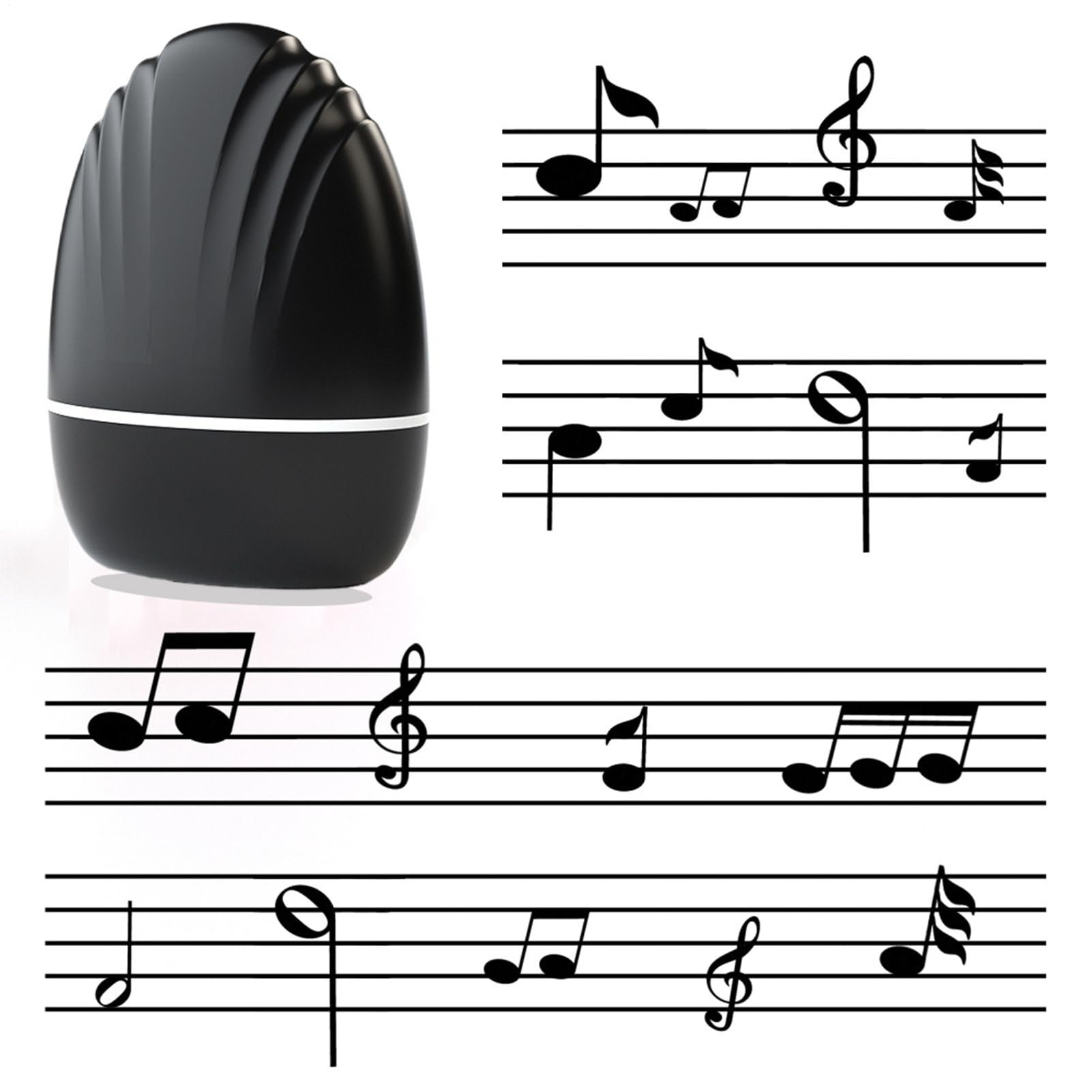 Per Pentagramma Musicale | Sigillo Portatile Per Pentagramma | A Rullo Per Notazione Musicale - Per Insegnanti Pratica Di Scrittura Elementare Apprendimento Di Frasi Lezione Di Chitarra