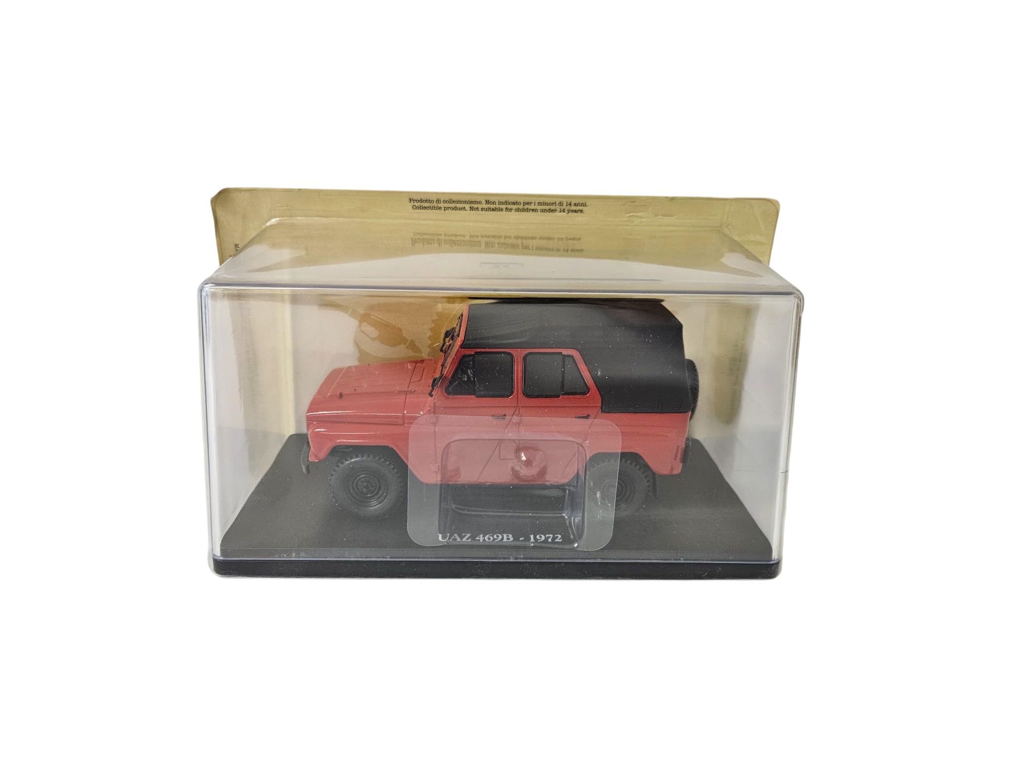 OPO 10 - Modellino Auto UAZ 469B Vigili Del Fuoco 1972 – Scala 1/24, Ixo Per Hachette (ELC64) - 4