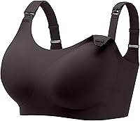 Angelhood Seamless Wireless Nursing Bra - Full Coverage, One-Hand Clips, T-Shirt Bra with Extender for Ultimate Comfort