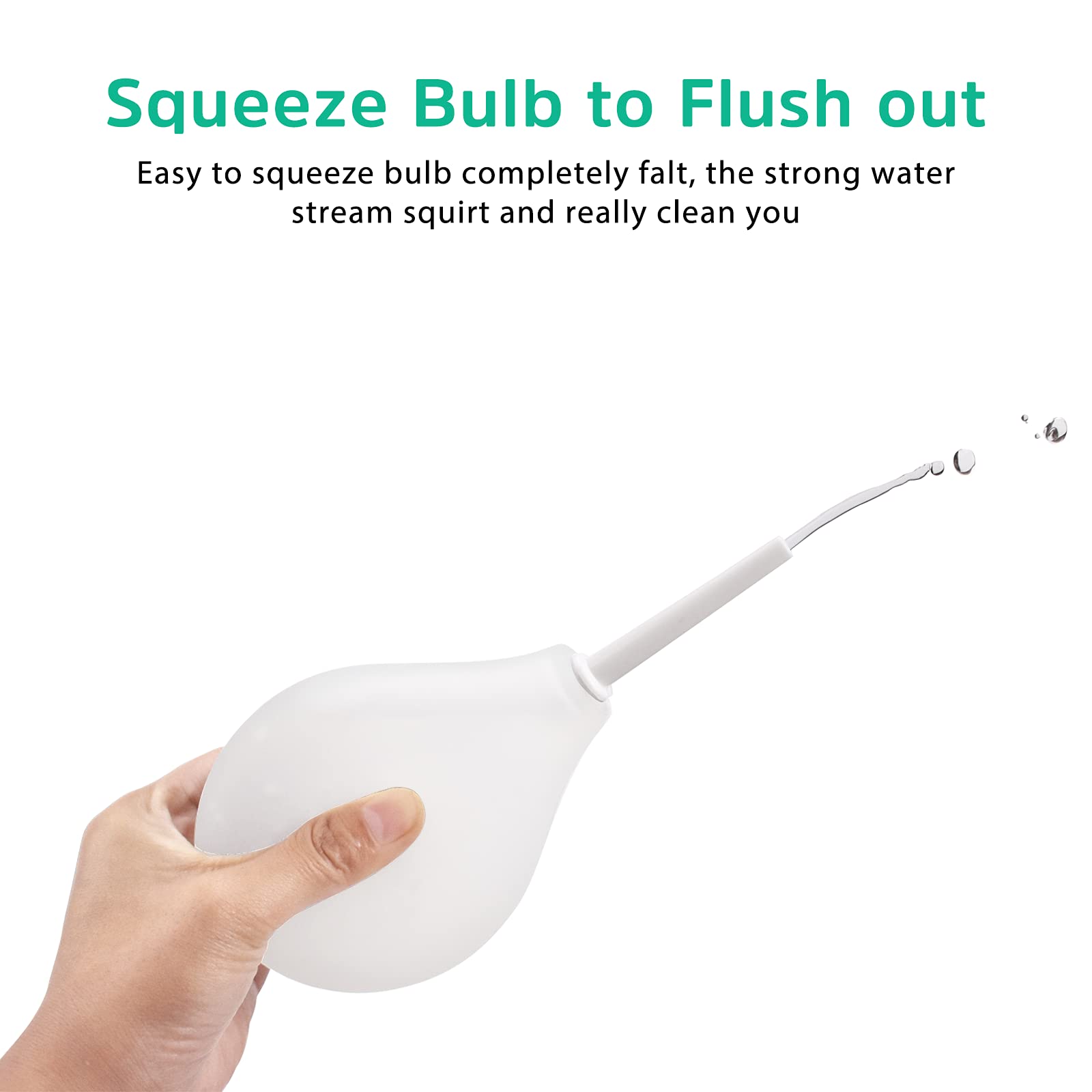 Buy Clear Silicone Enema Bulb Anal Douche Kit for Colon Cleansing Men
