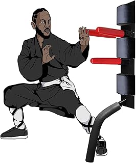 Wing Chun Dummy Wood Kung Fu Training Equipment, Wing Chun Strength Training Device, Home Martial Arts Equipment, Tai Chi/Taekwondo/Karate Practice Tools