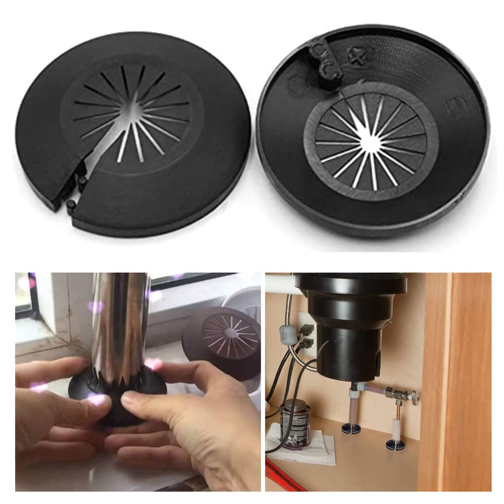 Copritubi Riscaldamento Bianco - Set Da 10, Per Tubi 15mm | Decorativo, Facile Da Installare - Foto 5