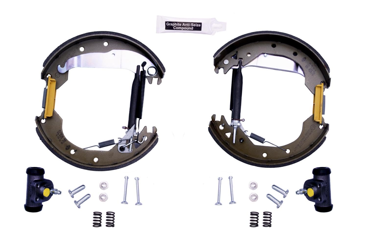 Kit De Mâchoires De Frein HELLA 8Db 355 004-371 - Pour Freins à Tambour, Préassemblé - Largeur 42 Mm, Alésage 21 Mm