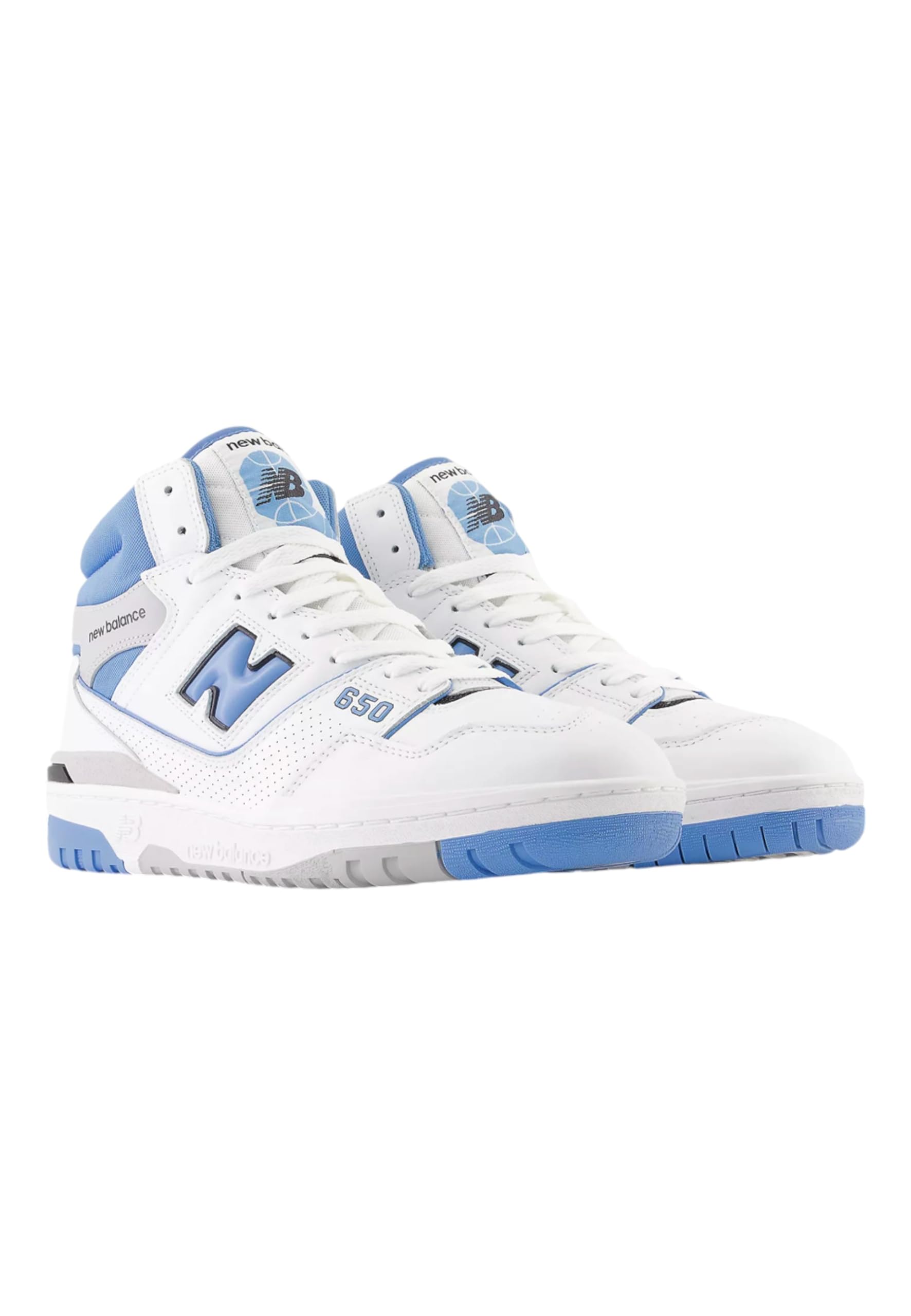 New Balance 650R Mens White Heritage Blue BB650RCK Size 9