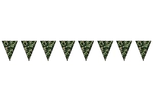 Camo Party Decor: The Ultimate Blended Banner for Covert Celebrations