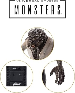 BendyFigs Universal Monsters Wolfman