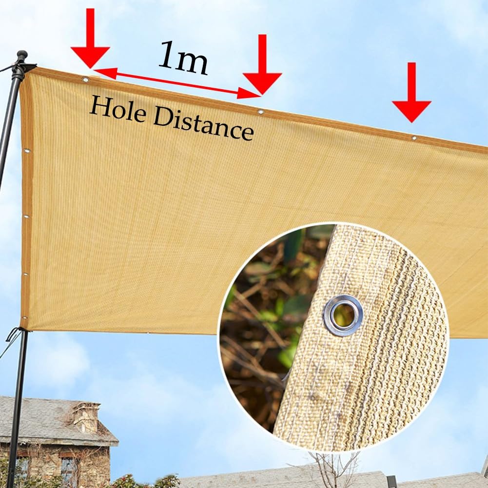 Bei Garden e Cloth 3 x 9 m, blokada UV, zadaszenie na taras, grudzień, do szklarni, żywica odporna na warunki atmosferyczne, łatwa instalacja, ochrona na zewnątrz