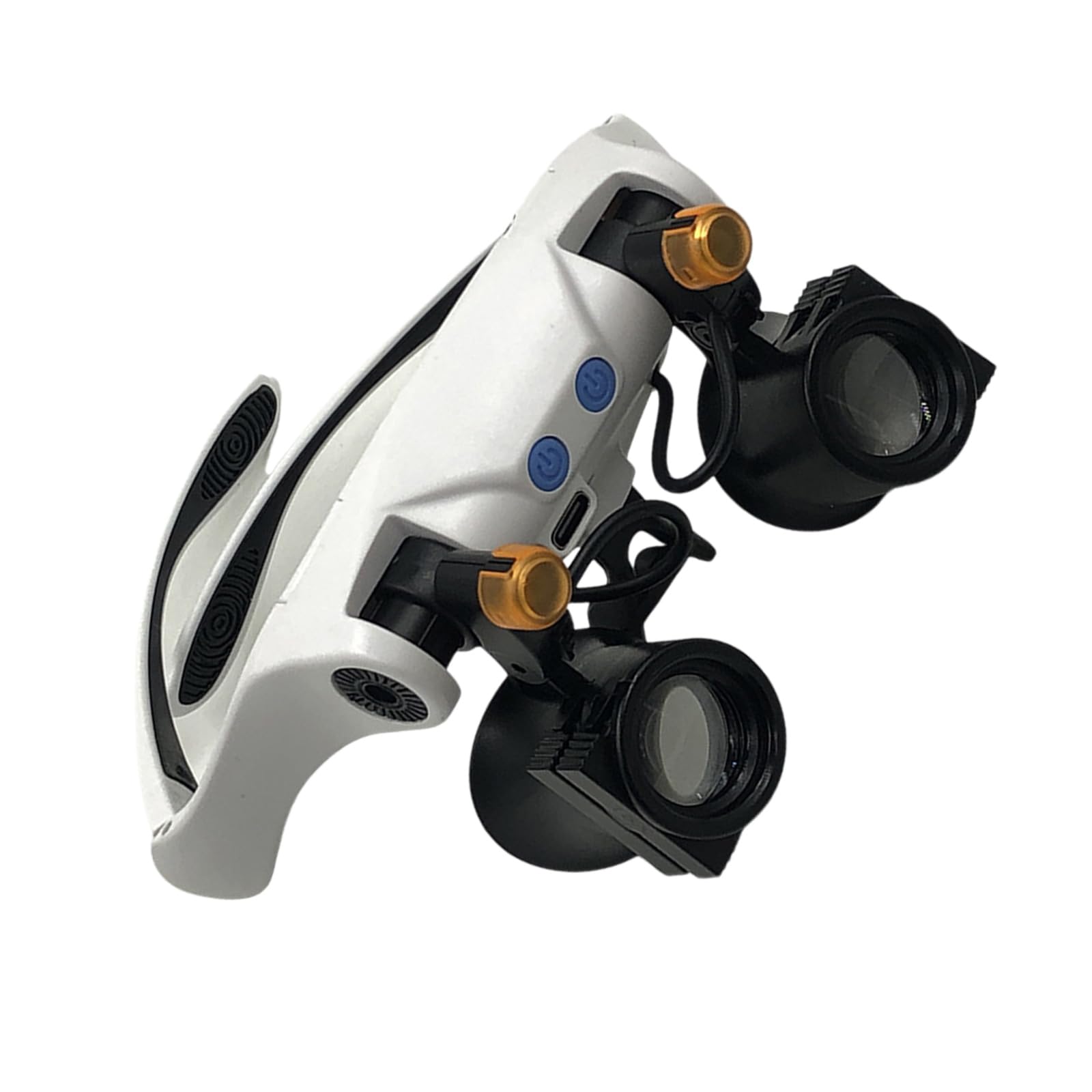 Occhiali ad alto ingrandimento 25x con lente ricaricabile USB per riparazione orologi e gioielli strumenti forniture