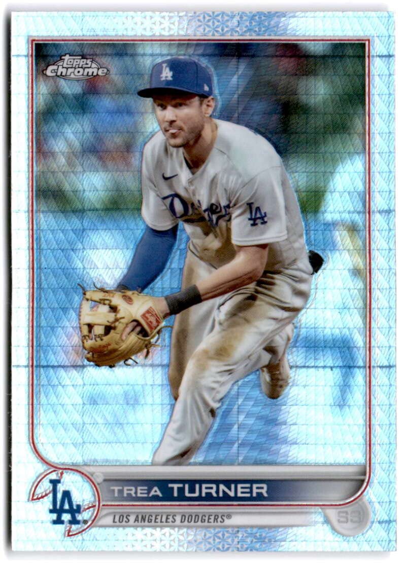 Amazon.com: 2022 Topps Chrome Prism Refractor #190 Trea Turner Los