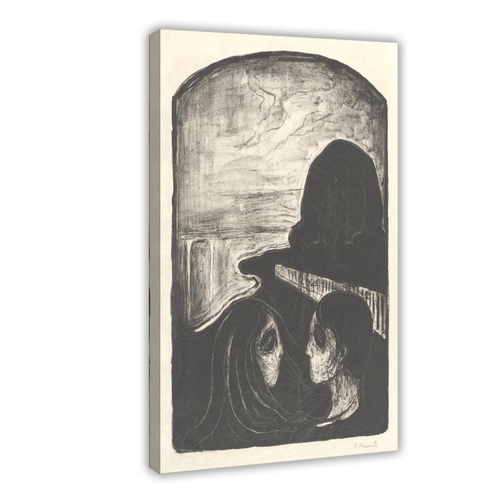 Impression sur toile Attraction I Edvard Munch 61x91,4 cm - 8