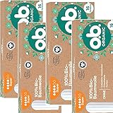 El O.B. Los tampones de algodón orgánico están libres de productos químicos nocivos (por ejemplo, pesticidas), blanqueador con cloro y perfume para una protección natural. También están certificados por ECOCERT y producidos de acuerdo con el estándar GOTS