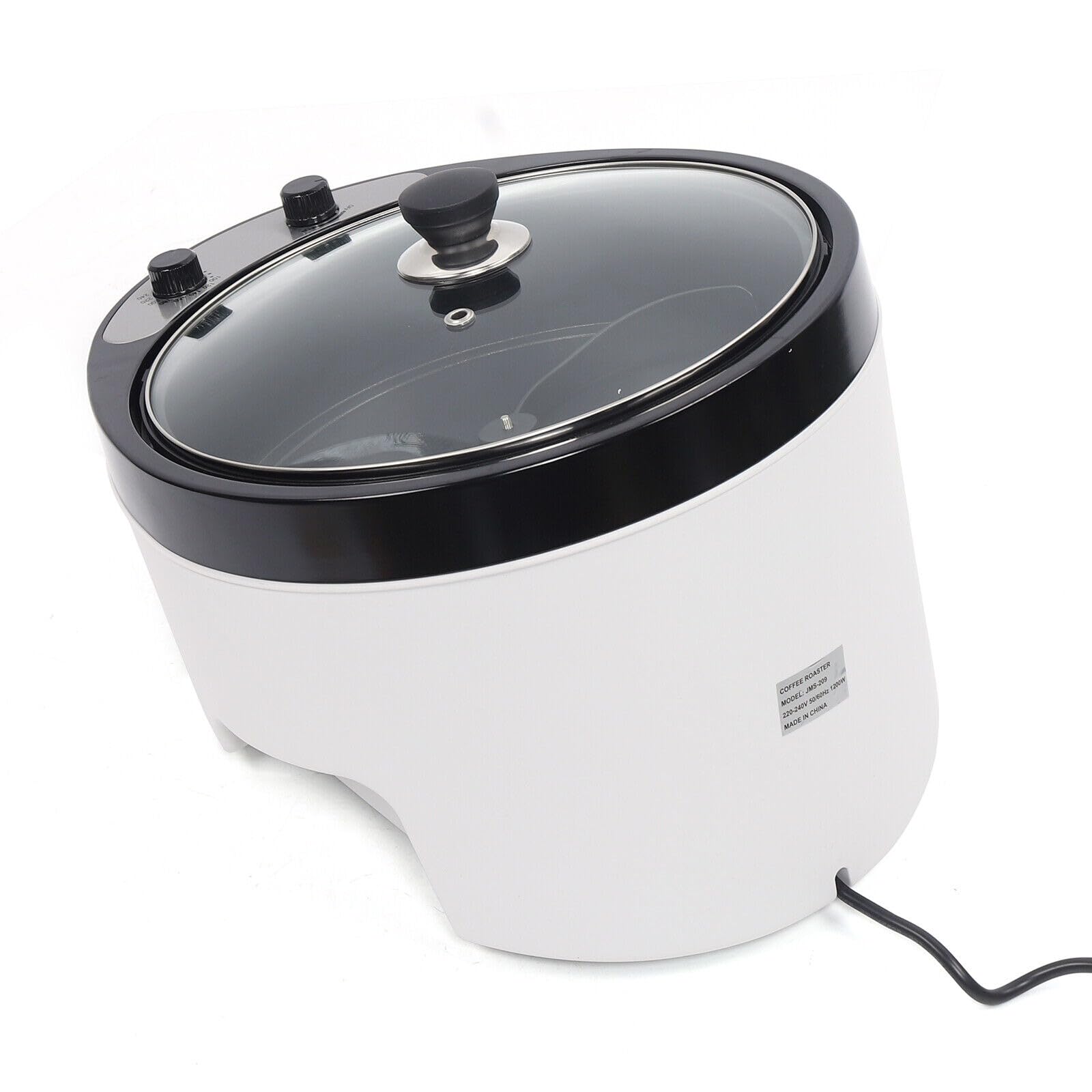 Baker Torréfacteur à café électrique 800 g 0-240 °C avec revêtement anti-adhésif 1200 W