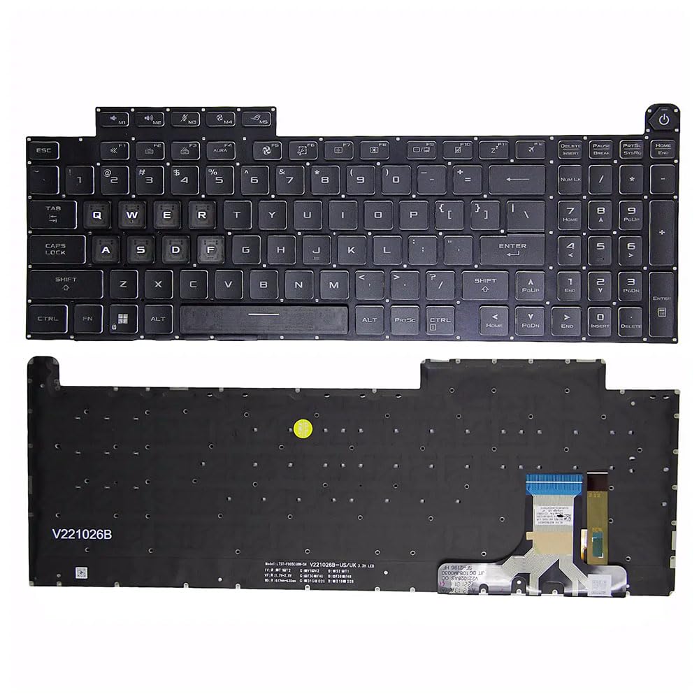 Amazon.com: Laptop Keyboard for ASUS ROG Strix G18 G814J G814JI