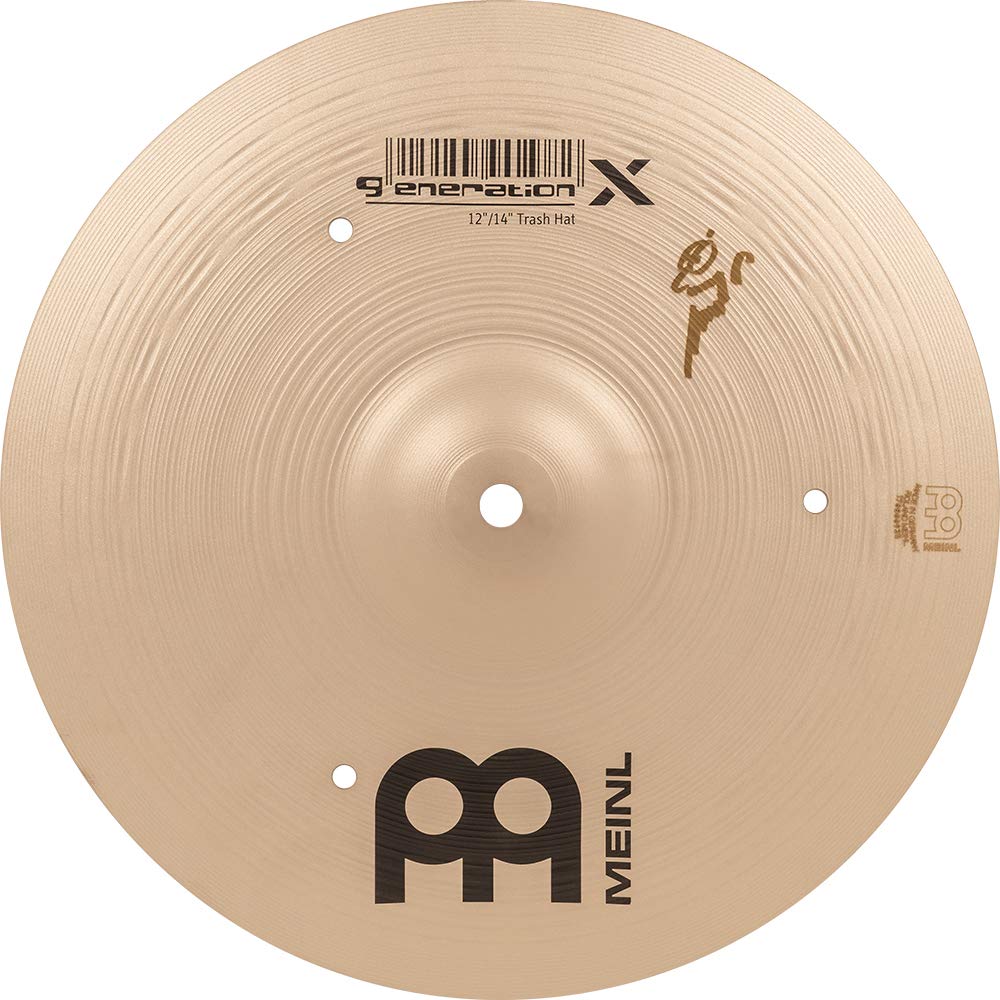 Meinl Cymbals GX-12/14TH Generation X Serie Trash Hat Beckenset Benny Greb Signature 30,5 cm (12 Zoll) - 35,6 cm (14 Zoll)